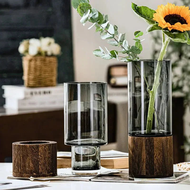Hydroponisk Tre & Glass Vase for Stilfull Hjemmedekor | Luvikno