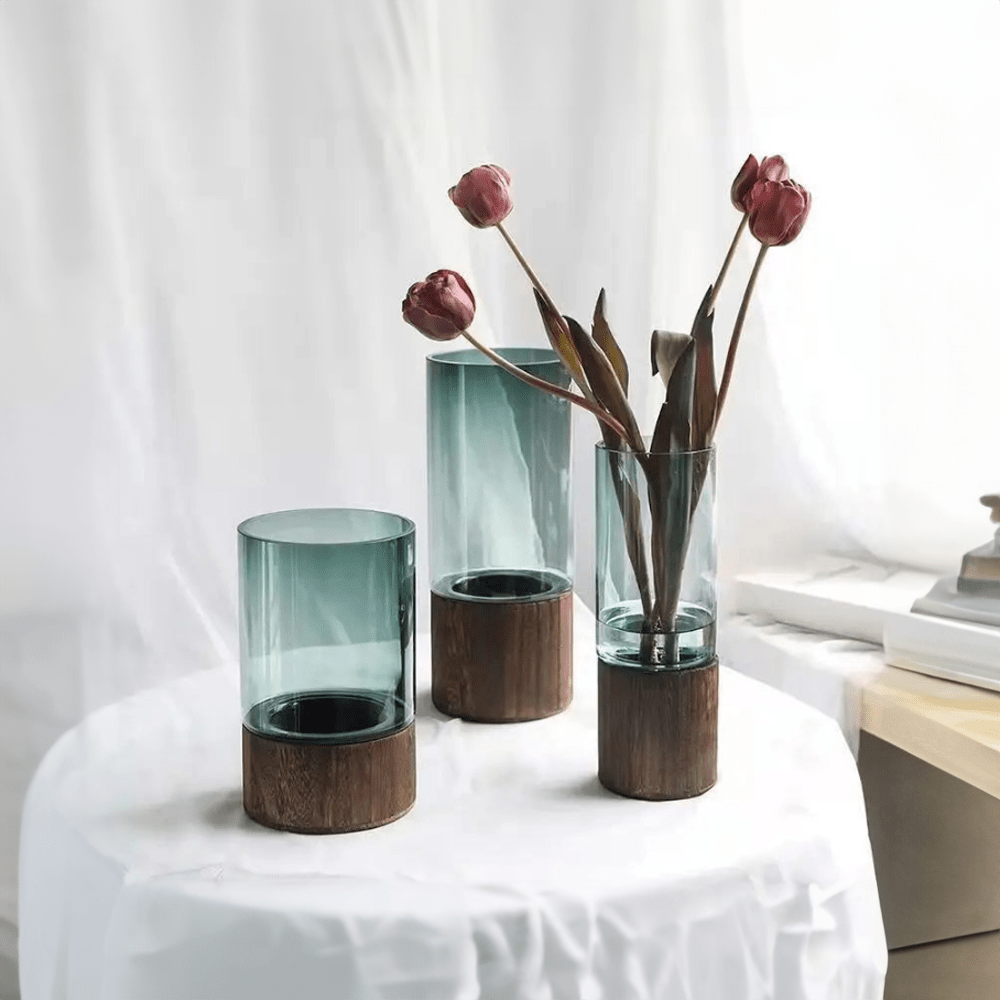 Hydroponisk Tre & Glass Vase for Stilfull Hjemmedekor | Luvikno