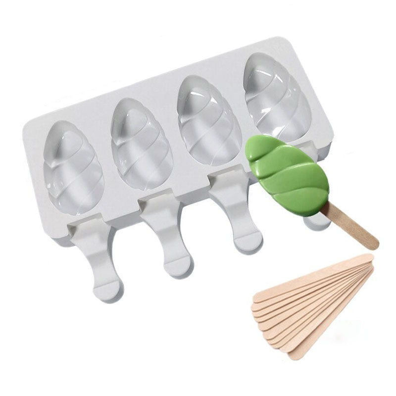 Iskremform Popsicleformer med lokk DIY Hjemmelaget Is Lollyform | Luvikno