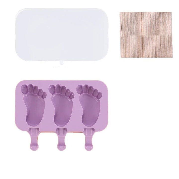 Iskremform Popsicleformer med lokk DIY Hjemmelaget Is Lollyform | Luvikno