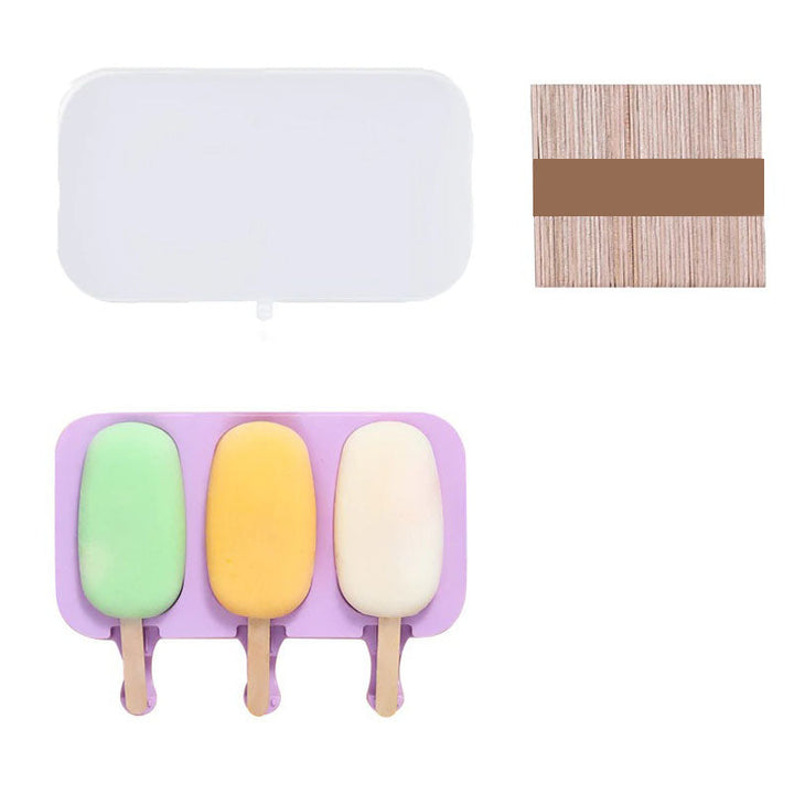 Iskremform Popsicleformer med lokk DIY Hjemmelaget Is Lollyform | Luvikno