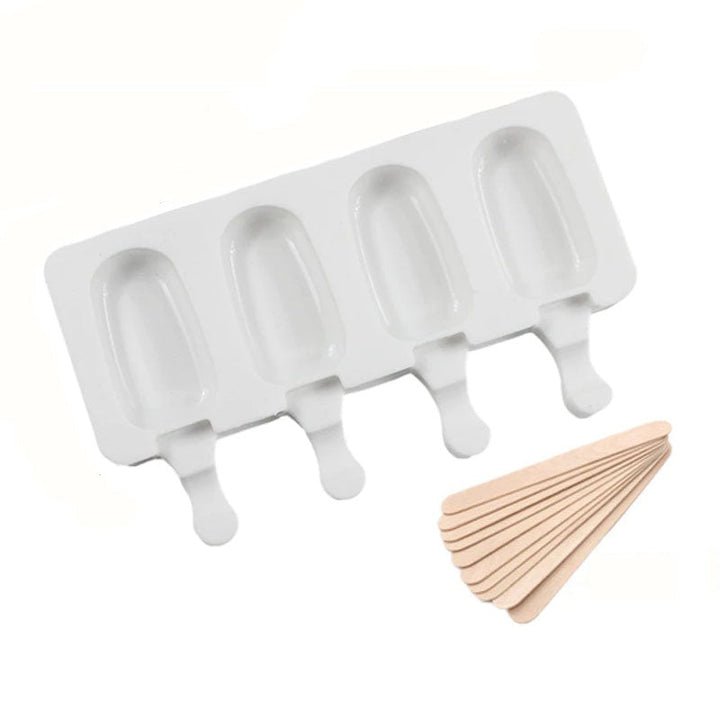 Iskremform Popsicleformer med lokk DIY Hjemmelaget Is Lollyform | Luvikno