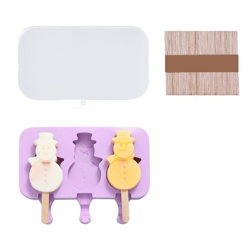 Iskremform Popsicleformer med lokk DIY Hjemmelaget Is Lollyform | Luvikno