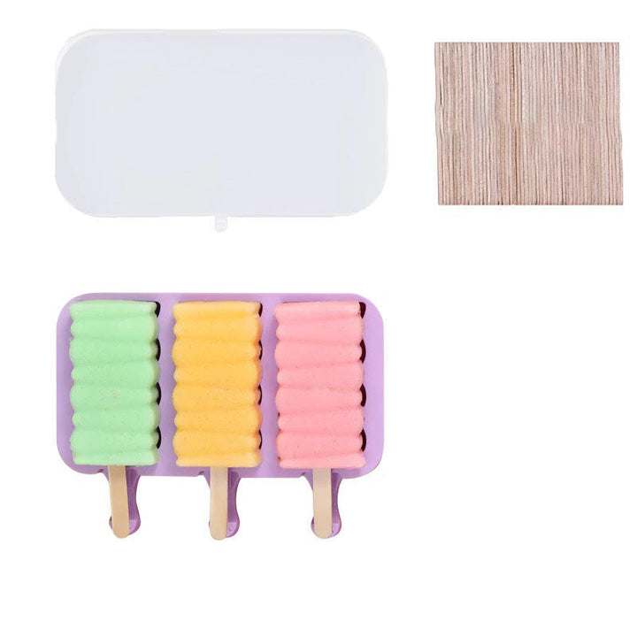 Iskremform Popsicleformer med lokk DIY Hjemmelaget Is Lollyform | Luvikno