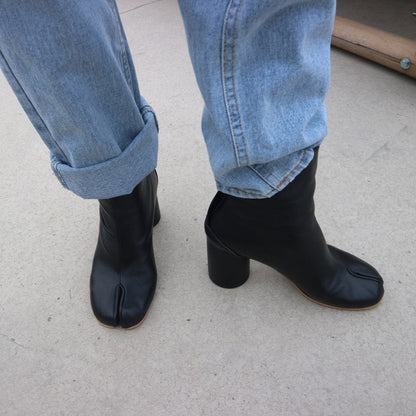 Luvik | Naisten Tabi nilkkurit jakautuneella varpaalla & kumipohjalla