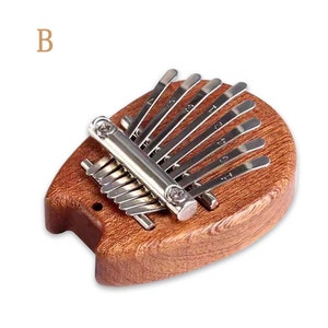 Mini 8-Tastatur Kalimba for Nybegynnere | Luvikno