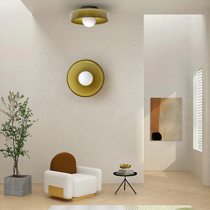 Rund Flush Taklys | Luvikno