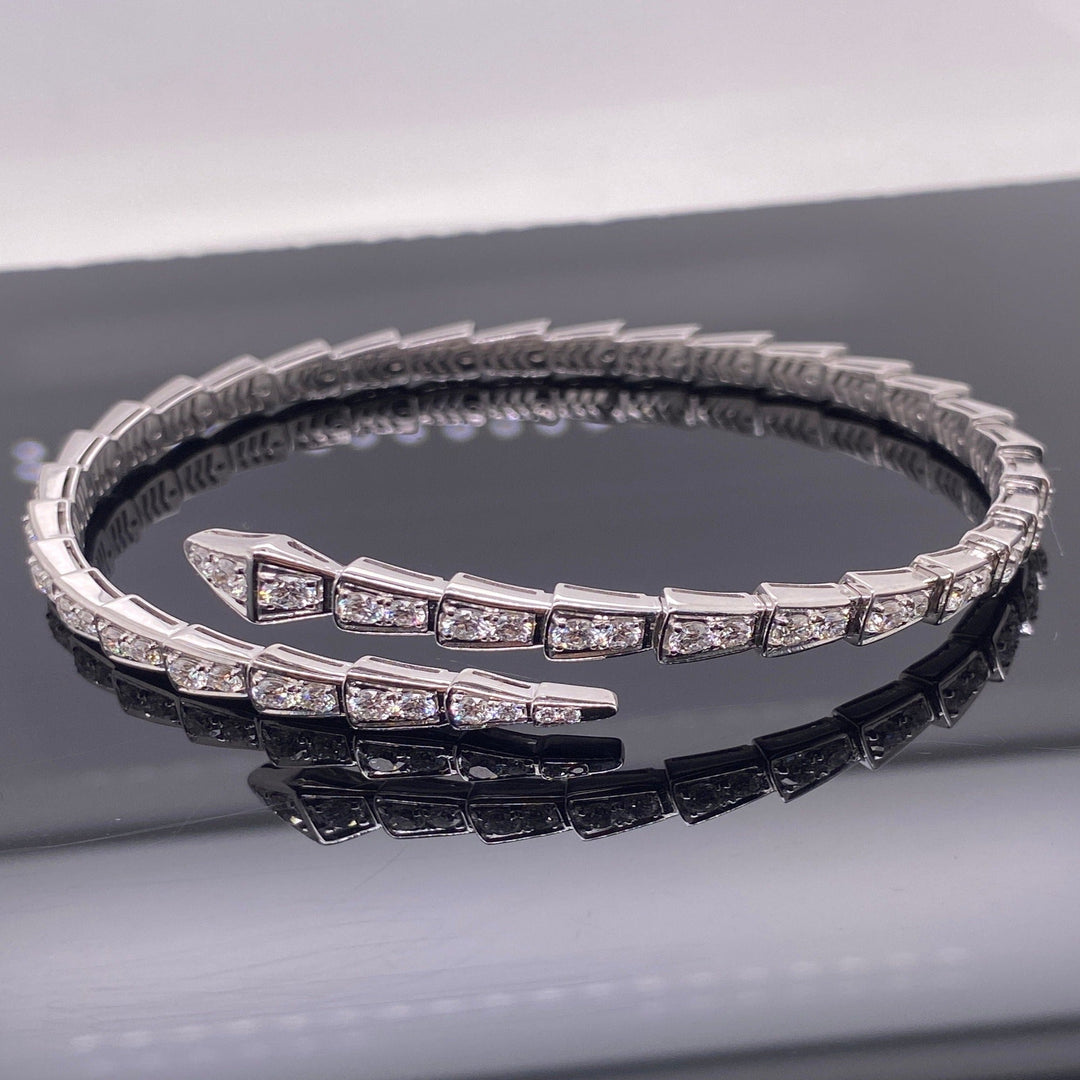 Eternity Band – Luksus Slangearmbånd med Glansfull Finish Luvikno