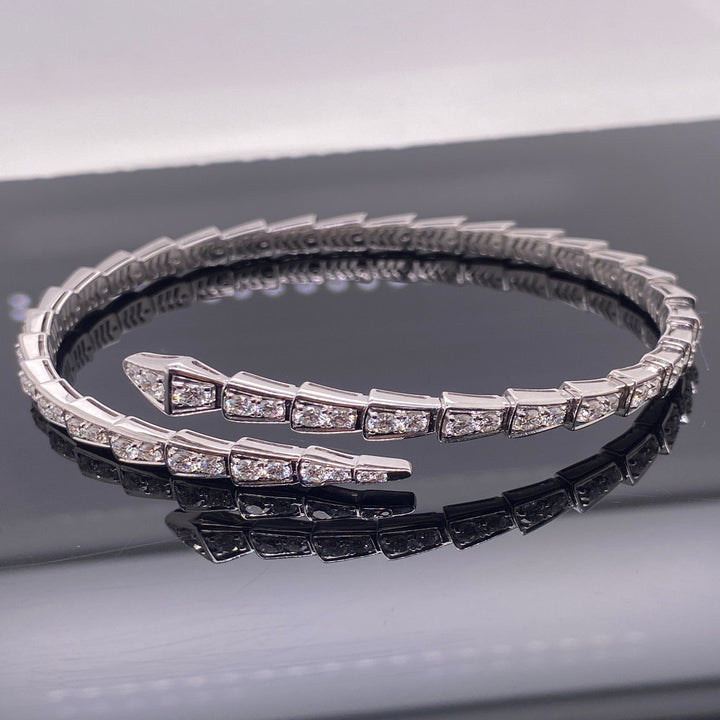 Eternity Band – Luksus Slangearmbånd med Glansfull Finish Luvikno