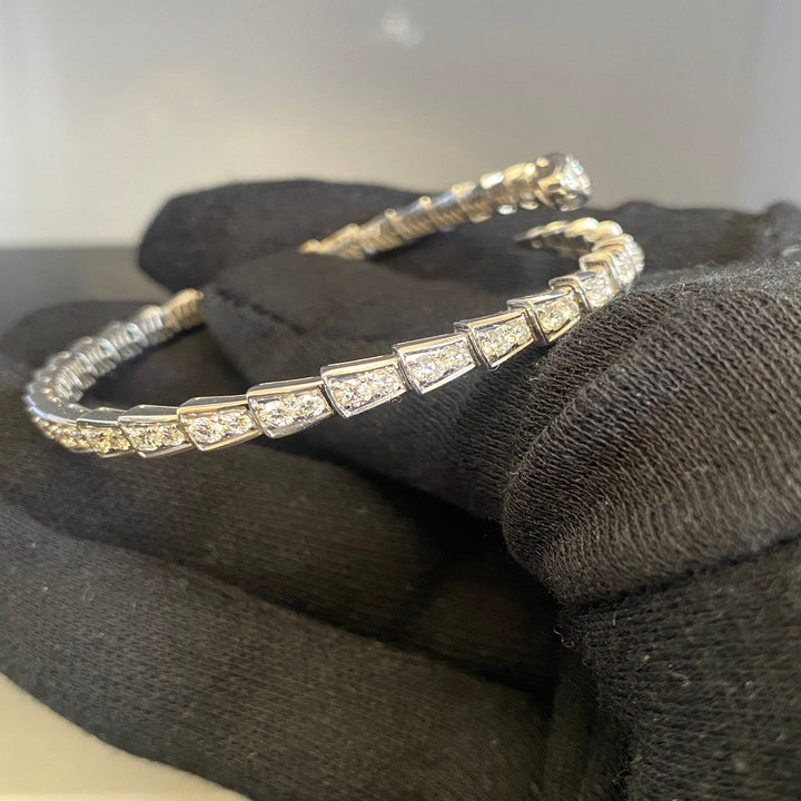 Eternity Band – Luksus Slangearmbånd med Glansfull Finish Luvikno