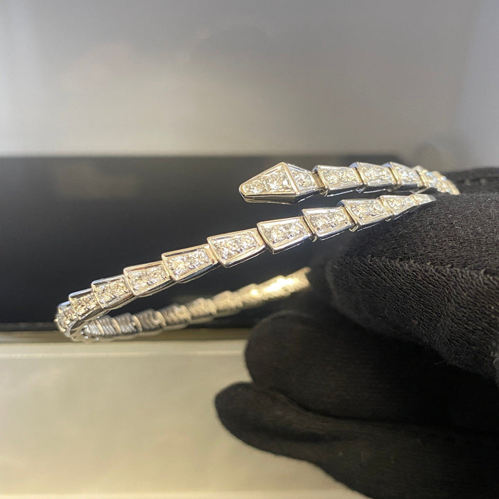 Eternity Band – Luksus Slangearmbånd med Glansfull Finish Luvikno