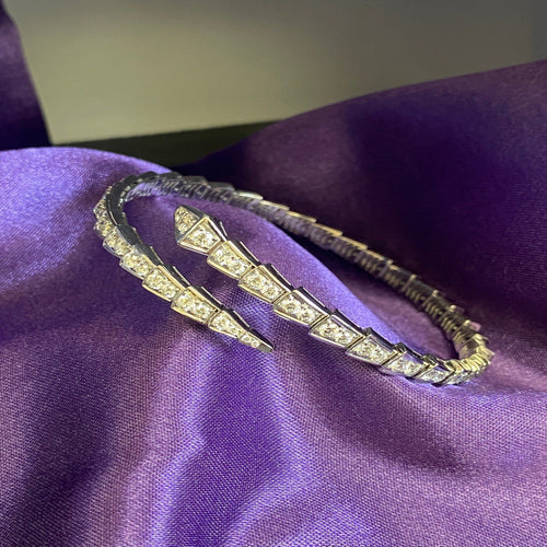 Eternity Band – Luksus Slangearmbånd med Glansfull Finish Luvikno