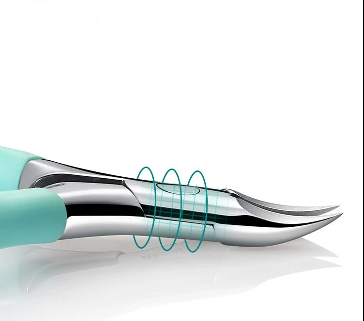 Senior-neglesaks med sprutbeskyttelse – Ergonomisk og smertefri for tykke eller inngrodde tånegler | Luvikno