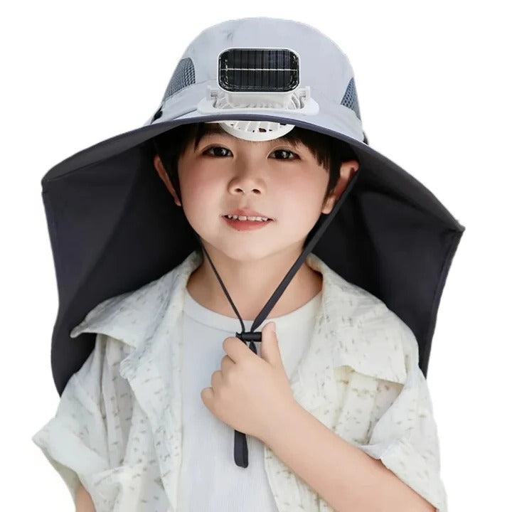 Justerbar Barn Solvifte Hatt | Luvikno