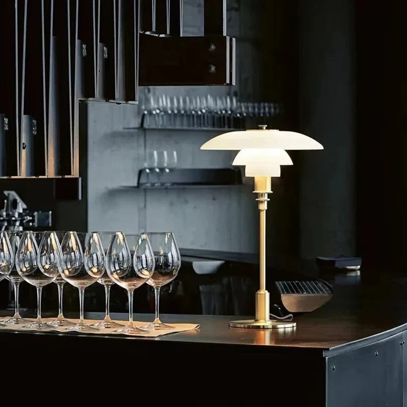 Luvikno | Dimmbar Rund Bordlampe
