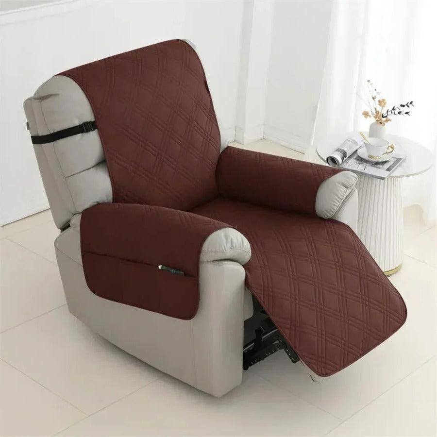 Luvikno | Vanntett quiltet recliner stoltrekk