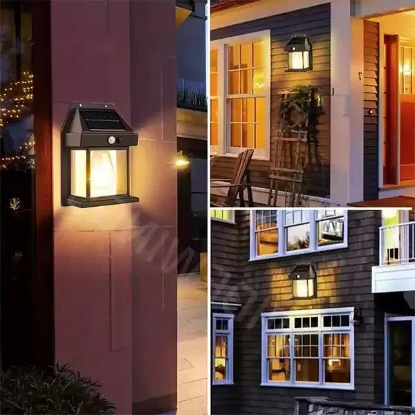 Luvikno | Utendørs solenergi LED-lamper med bevegelsessensor