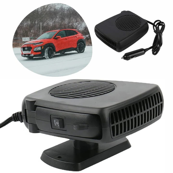 Luvikno | Bærbar 12V 150W/300W Keramisk Bilvarmer og Avfroser