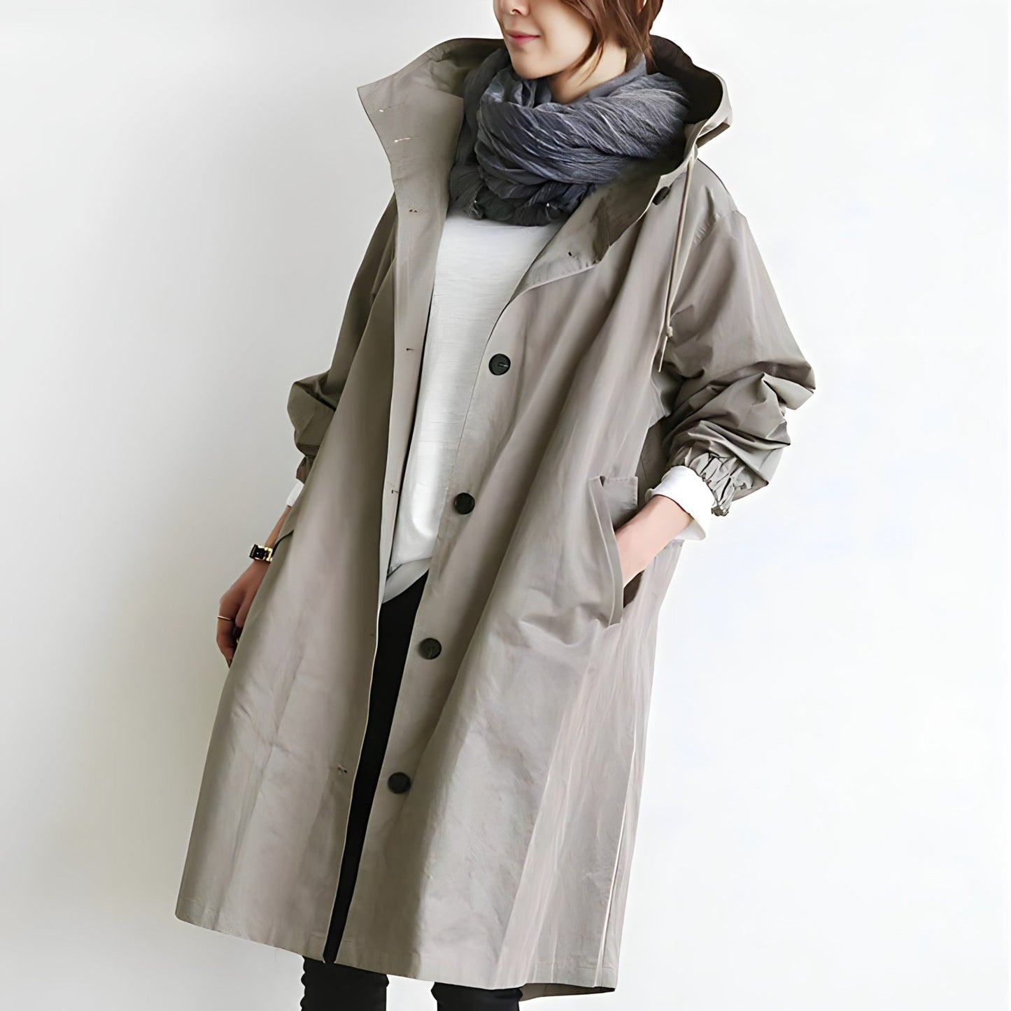 Luvik | Tyylikäs trench-coat