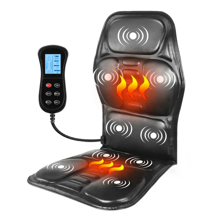 Luvikno | Elektrisk ryggmassasjestol med varme - RelaxCushion
