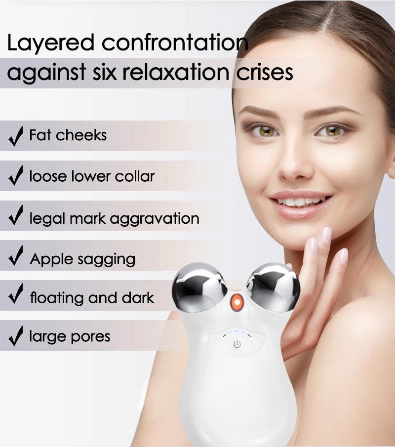 FirmGlow - Profesjonell Ansiktsmassasje for Hudsammentrekning Luvikno