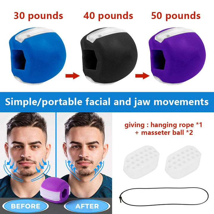 JawSculpt - Kraftig Kjevestrener for Perfekte Konturer Luvikno