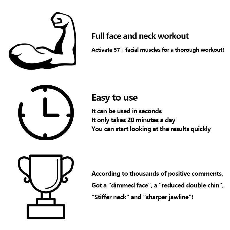 JawSculpt - Kraftig Kjevestrener for Perfekte Konturer Luvikno