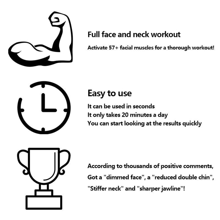 JawSculpt - Kraftig Kjevestrener for Perfekte Konturer Luvikno
