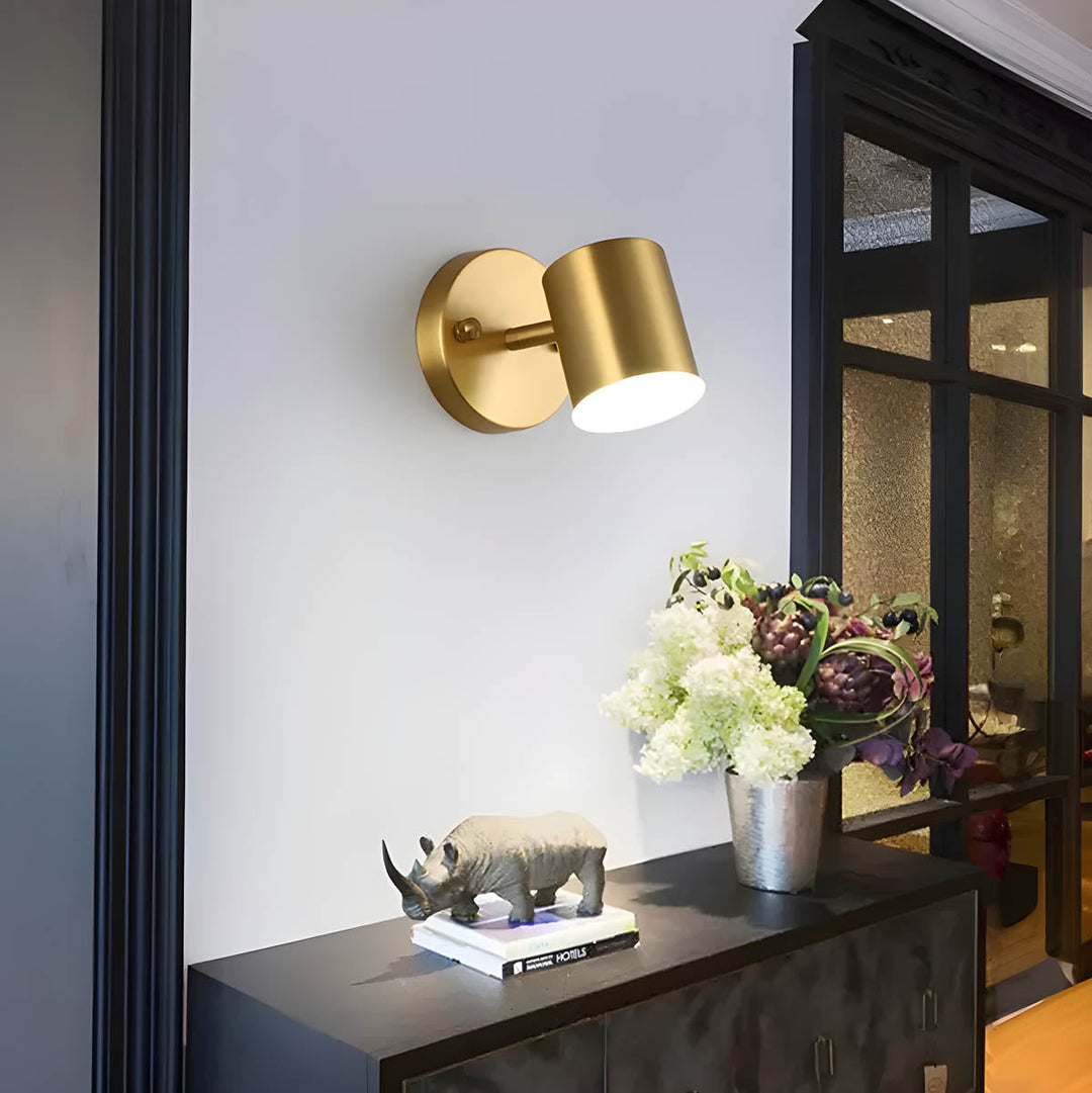 Luvikno | Elegant skandinavisk kobber LED vegglamper for stilfull belysning
