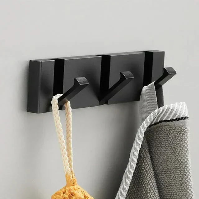 Luvikno | HOOKLUX – Foldbar vegghylle laget av aluminium, plassbesparende & allsidig