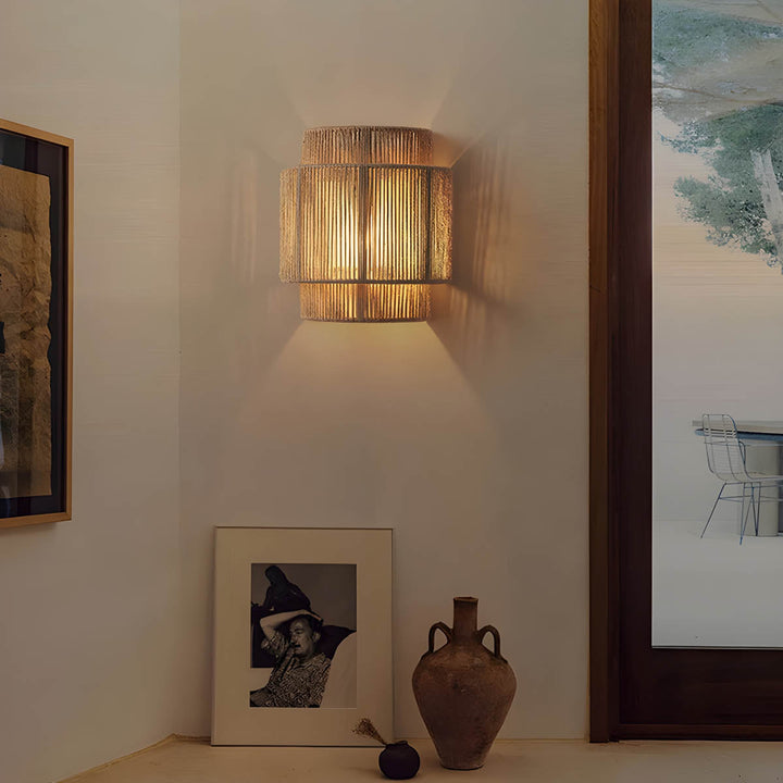 Luvikno | LED Vegglampe - Moderne Design med Justerbar Lysstyrke - Ideell for Stue, Soverom & Gangbelysning