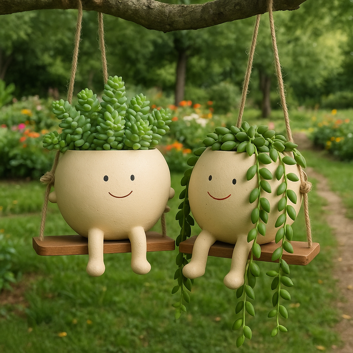 Happy Buddy Hengende Plantepotte | Luvikno
