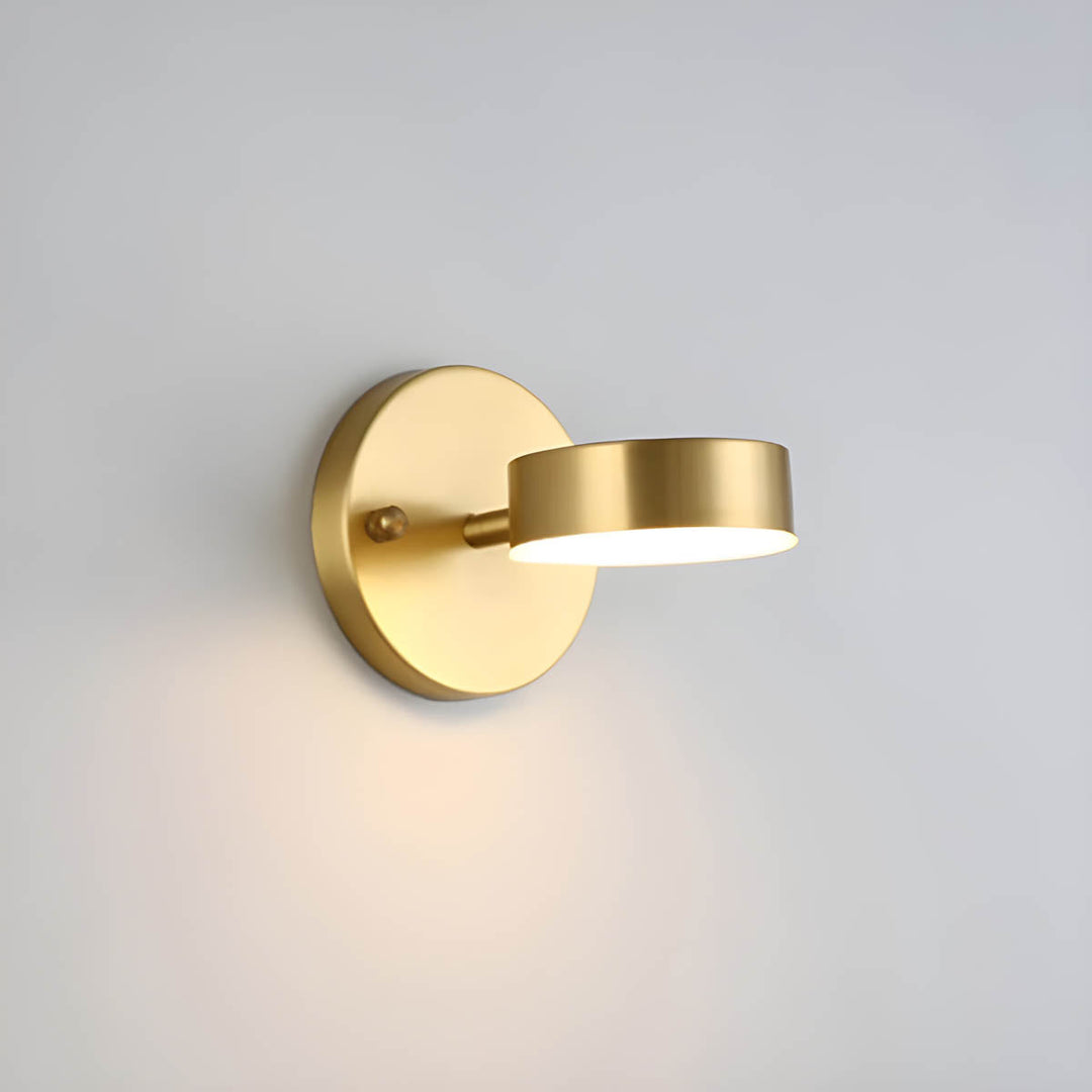 Luvikno | Elegant skandinavisk kobber LED vegglamper for stilfull belysning