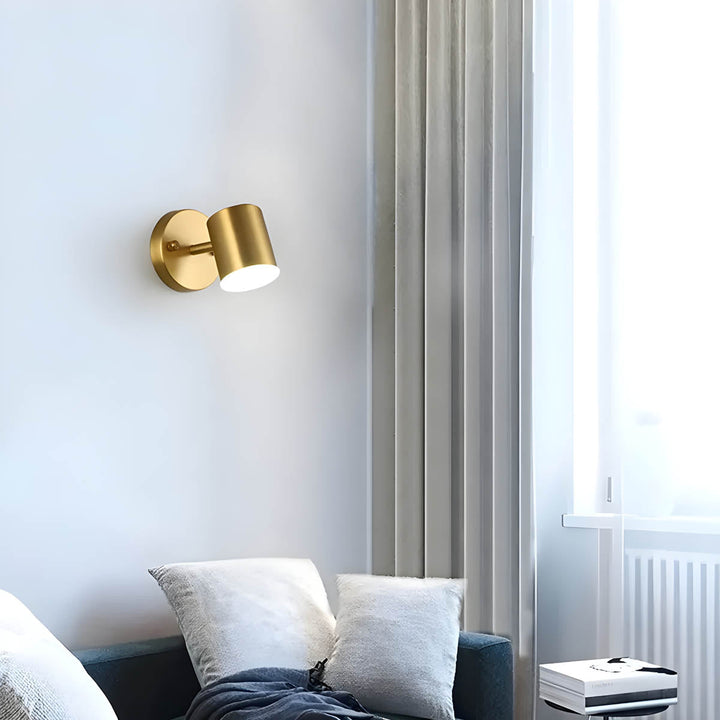 Luvikno | Elegant skandinavisk kobber LED vegglamper for stilfull belysning