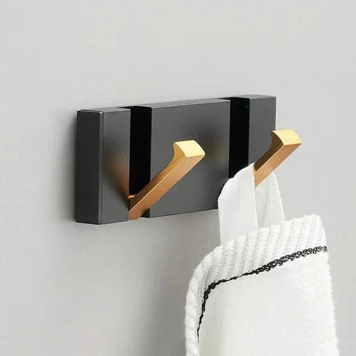 Luvikno | HOOKLUX – Foldbar vegghylle laget av aluminium, plassbesparende & allsidig