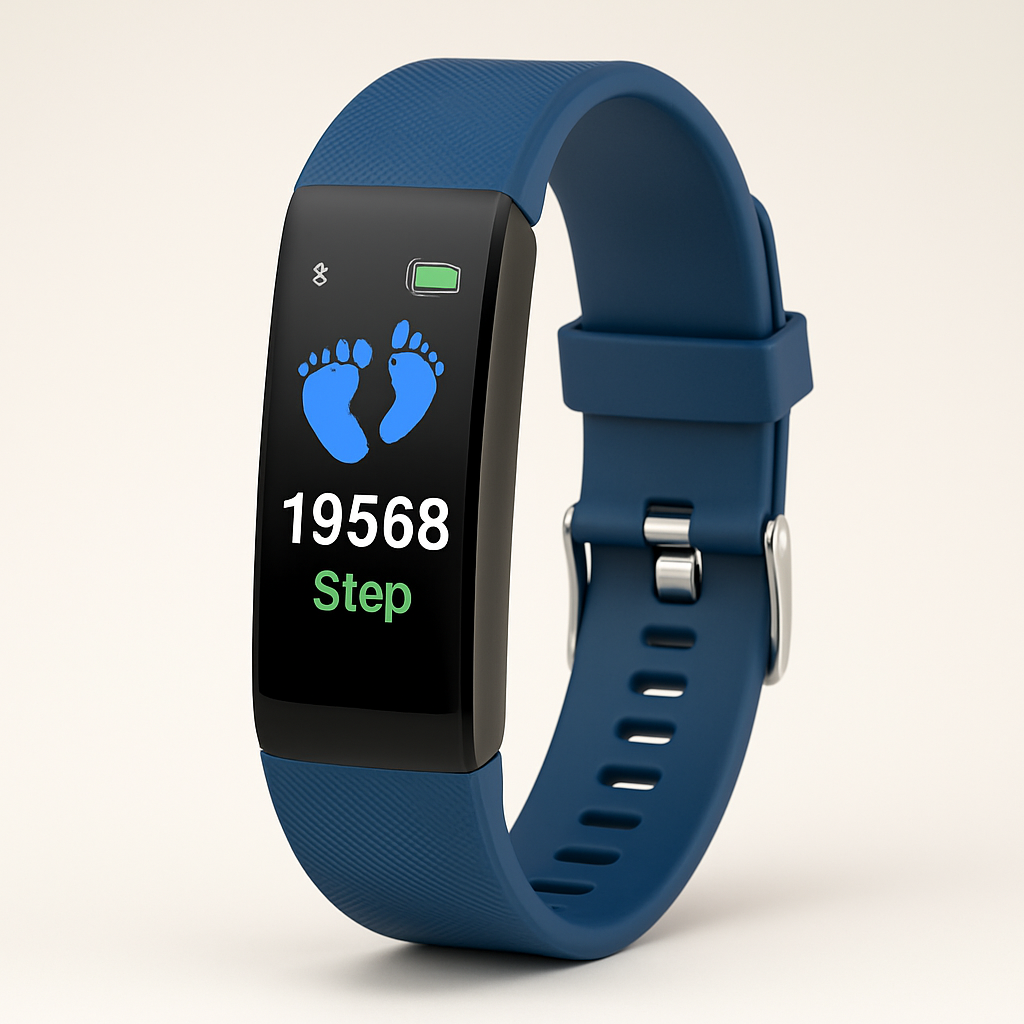 VitaWatch | Senior Smartwatch med Helsemonitor og Stort LED-skjerm | Luvikno