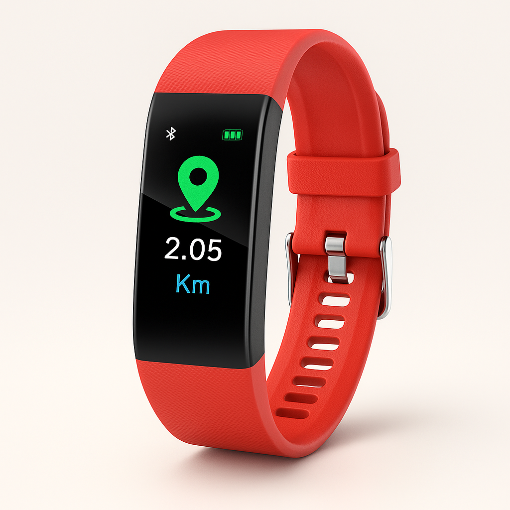VitaWatch | Senior Smartwatch med Helsemonitor og Stort LED-skjerm | Luvikno