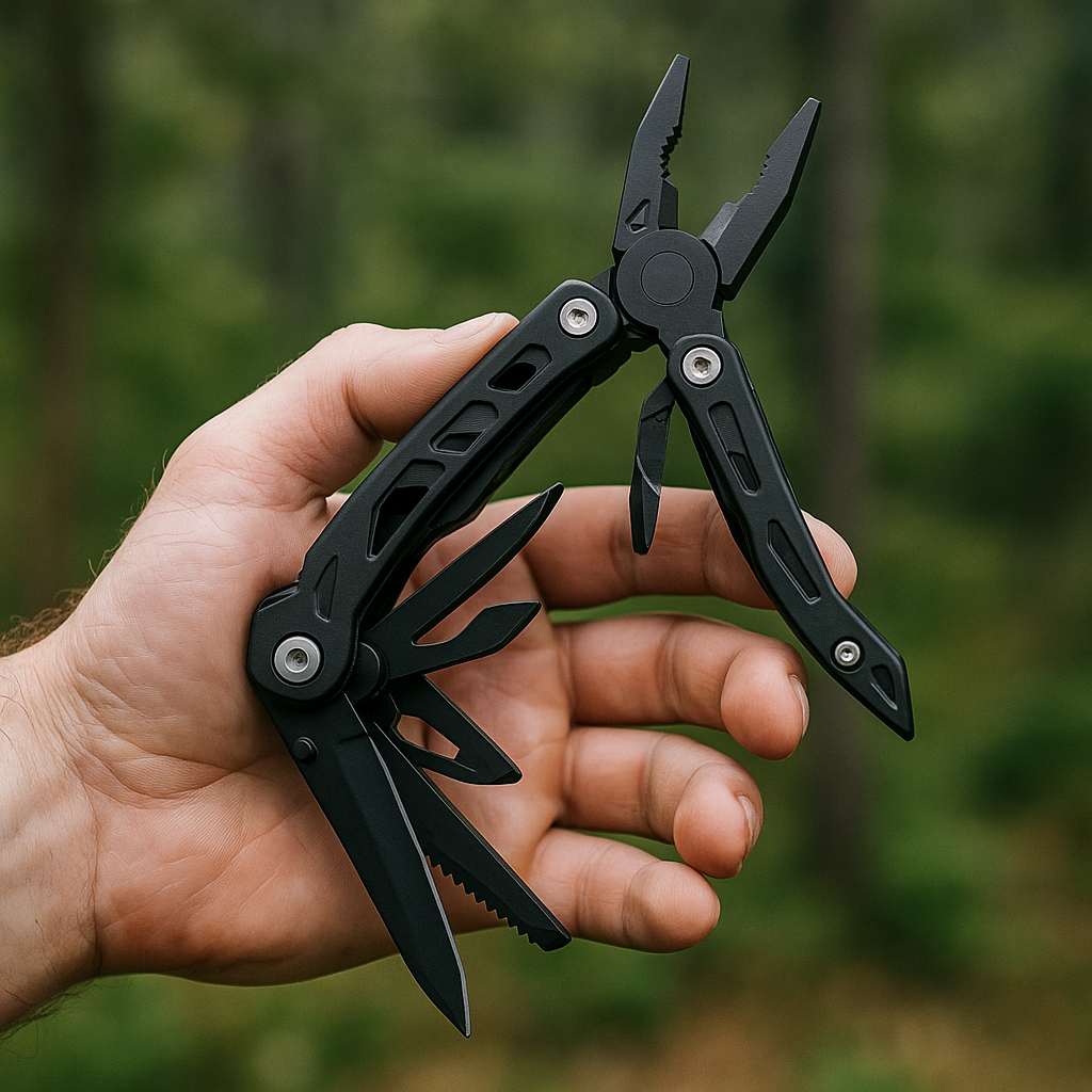 Ultimate Outdoor EDC Spenne Folding Survival Multi-Verktøy | Luvikno