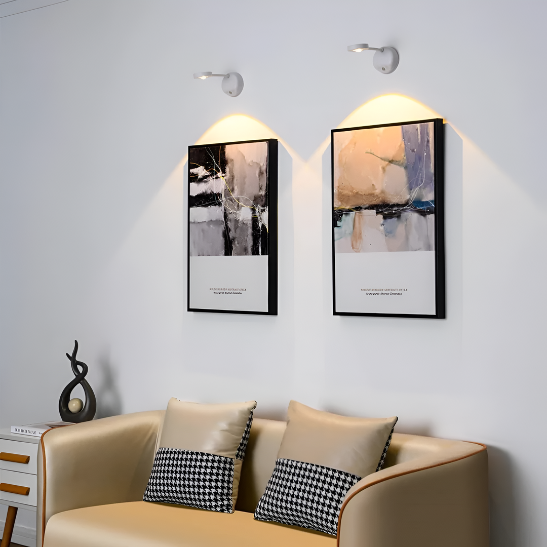 LED Bevegelsessensor Justerbar Vegglampe Luvikno