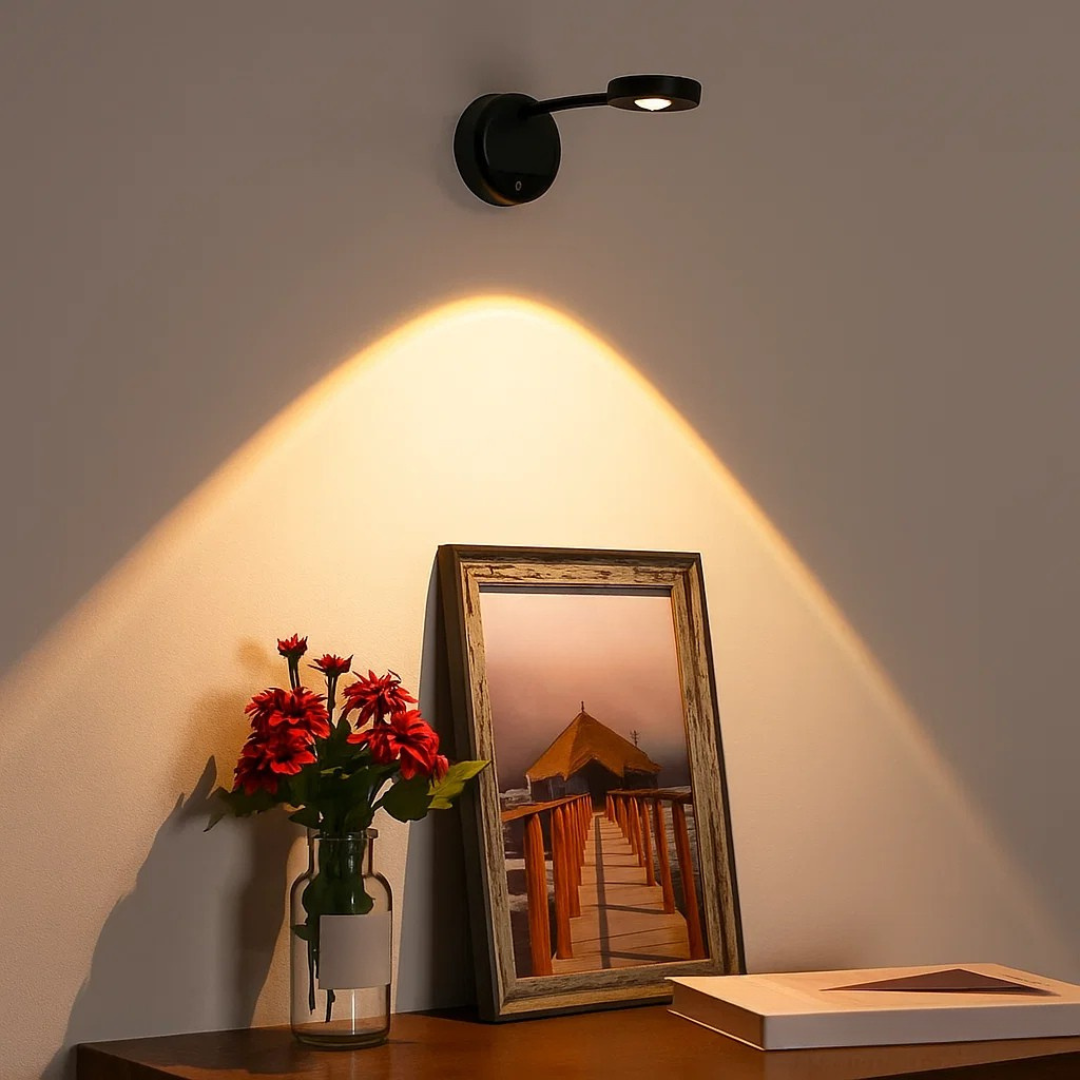 LED Bevegelsessensor Justerbar Vegglampe Luvikno