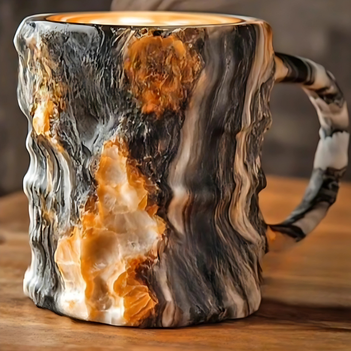 Krus Keramisk Krystall Effekt Kaffe Luvikno