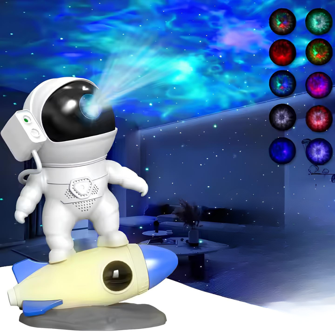 Prosjektor Astronaut Galakse Stjerne Lys Luvikno
