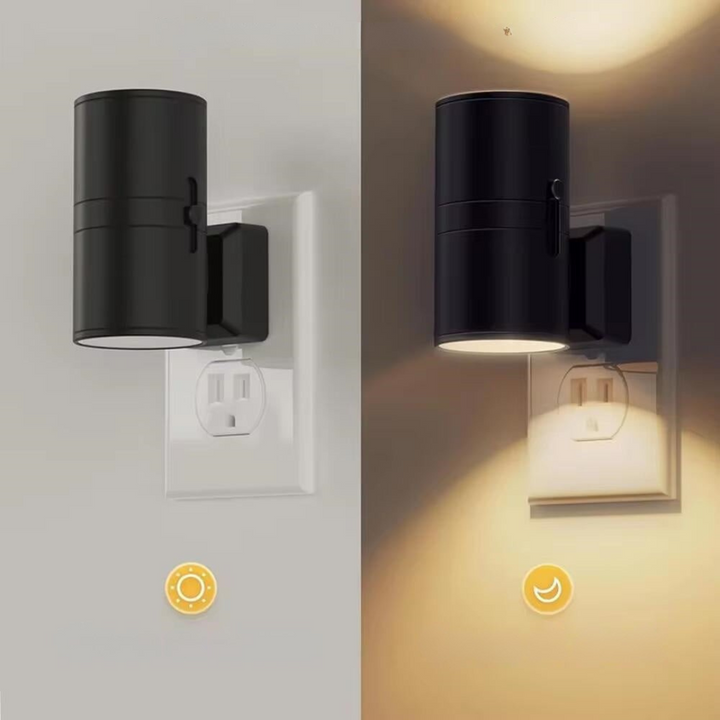 Vegglampe Moderne Plugg Inn Bevegelsessensor Lampe Luvikno