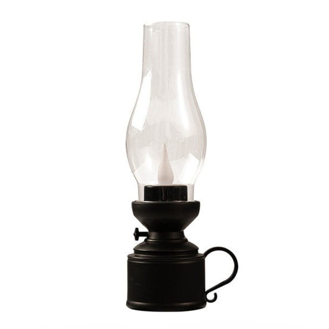 LED Bordlampe med Vintage Lantern Stil Luvikno