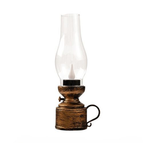 LED Bordlampe med Vintage Lantern Stil Luvikno