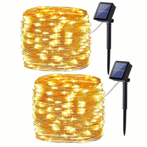 Fairy Lights Solar Utendørs Halloween Lyskjede Luvikno
