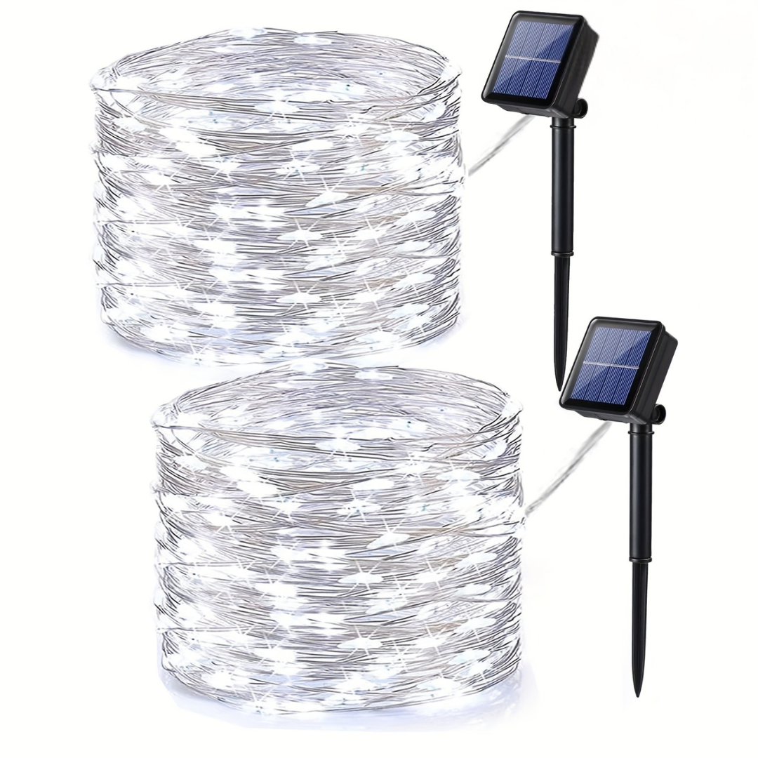 Fairy Lights Solar Utendørs Halloween Lyskjede Luvikno