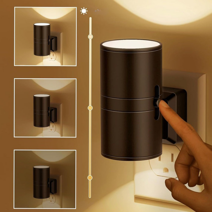 Vegglampe Moderne Plugg Inn Bevegelsessensor Lampe Luvikno