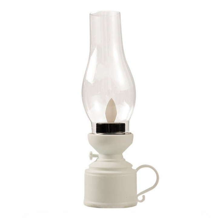 LED Bordlampe med Vintage Lantern Stil Luvikno