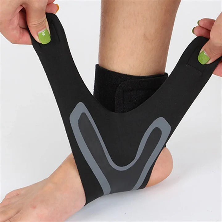 Luvikno | Ankel X Wrap Brace Support Kompresjonsmansjett